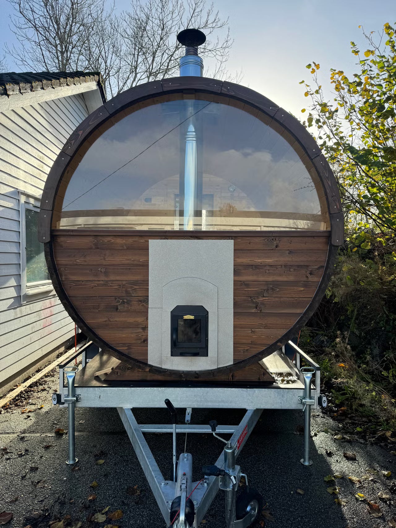 Badstue på henger – 8 personer