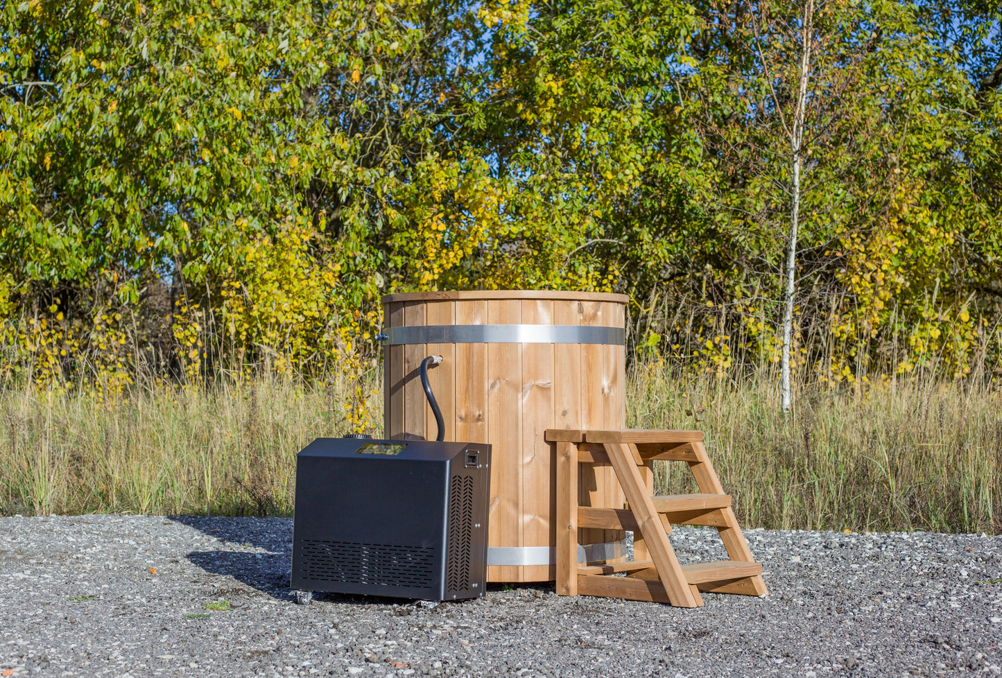 Fjordkulp - isbad i rustfritt stål