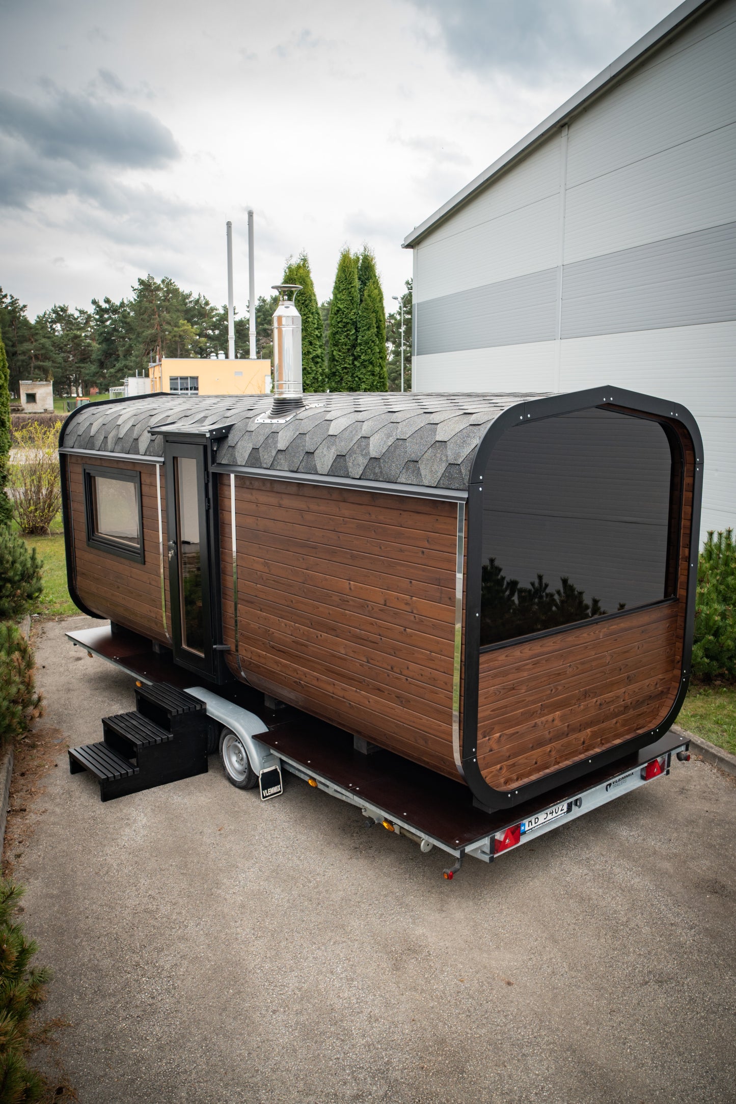 Fjordkube Premium – Luksusbadstue med dusj