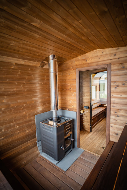 Fjordkube Premium – Luksusbadstue med dusj