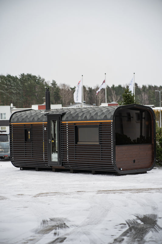 Fjordkube Premium – Lyxig bastu med dusch