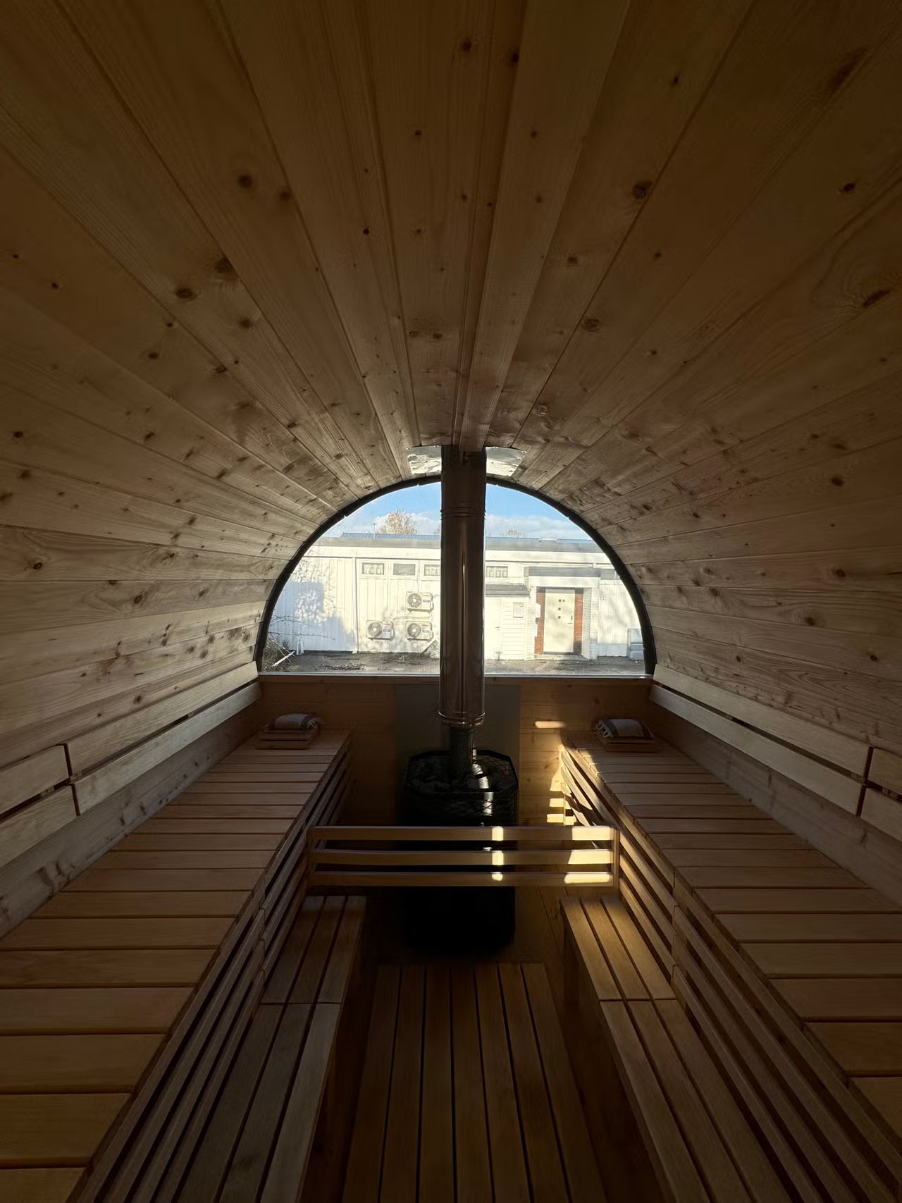 Badstue på henger – 8 personer