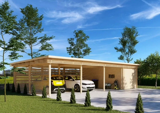 Carport - Isak med garage