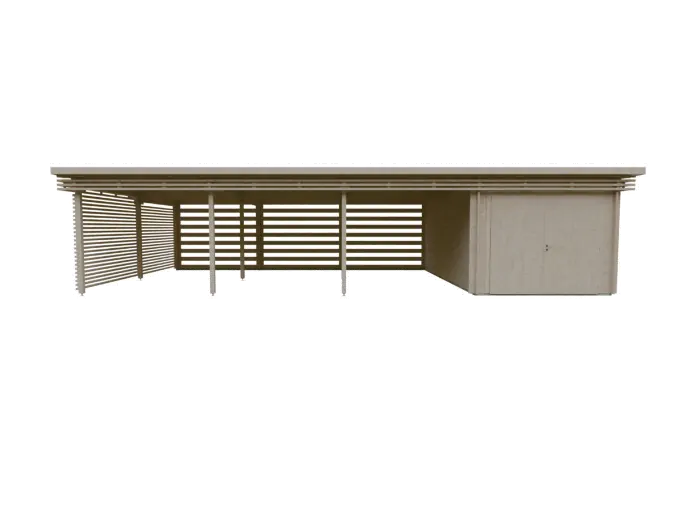 Carport - Isak med garasje