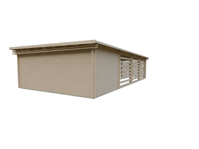 Carport - Isak med garasje