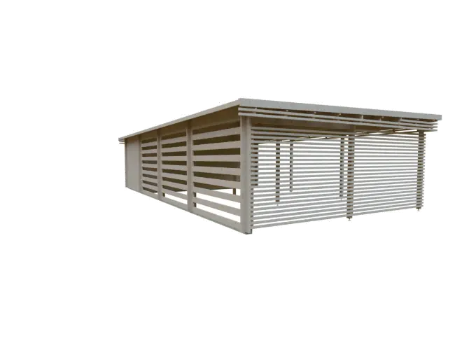 Carport - Isak med garasje