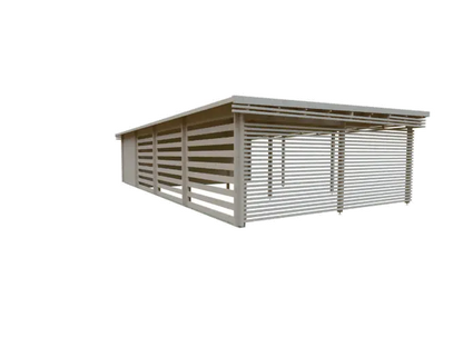 Carport - Isak med garasje