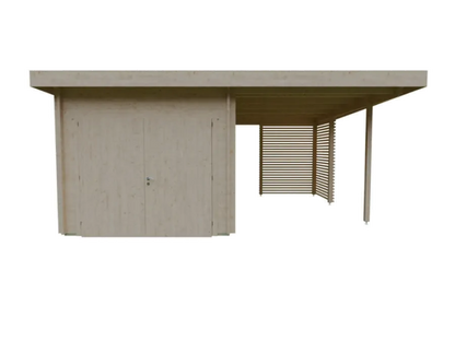 Garasje Brian – integrert carport