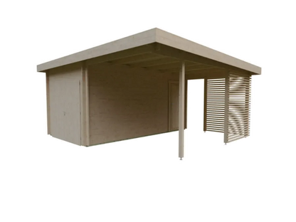 Garasje Brian – integrert carport