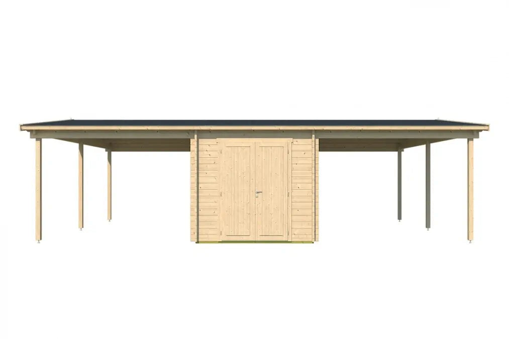 Carport - Hans med bod