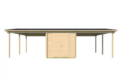 Carport - Hans med bod