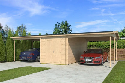 Carport - Hans med bod