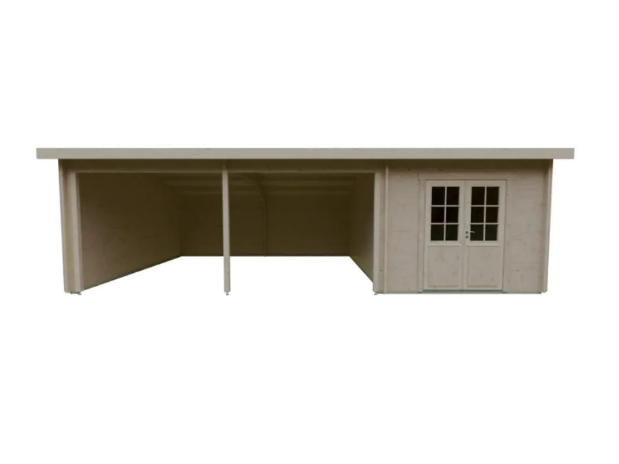 Garage - Hannah med förråd