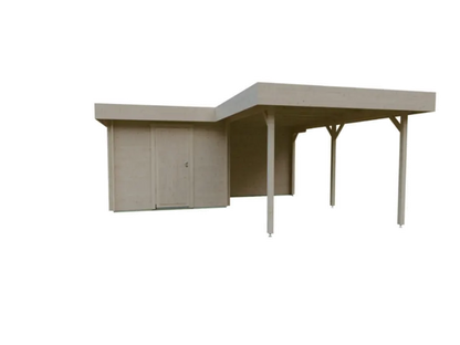 Carport Frank – med Lagerrom