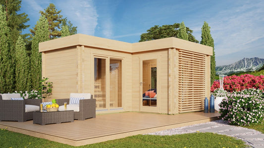 Rent 15,9 m² - Bastu och trädgård